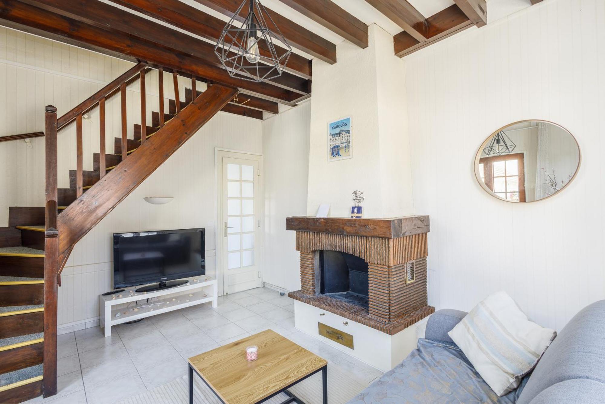La Maison Cabourgeaise Proche Mer Exteriör bild