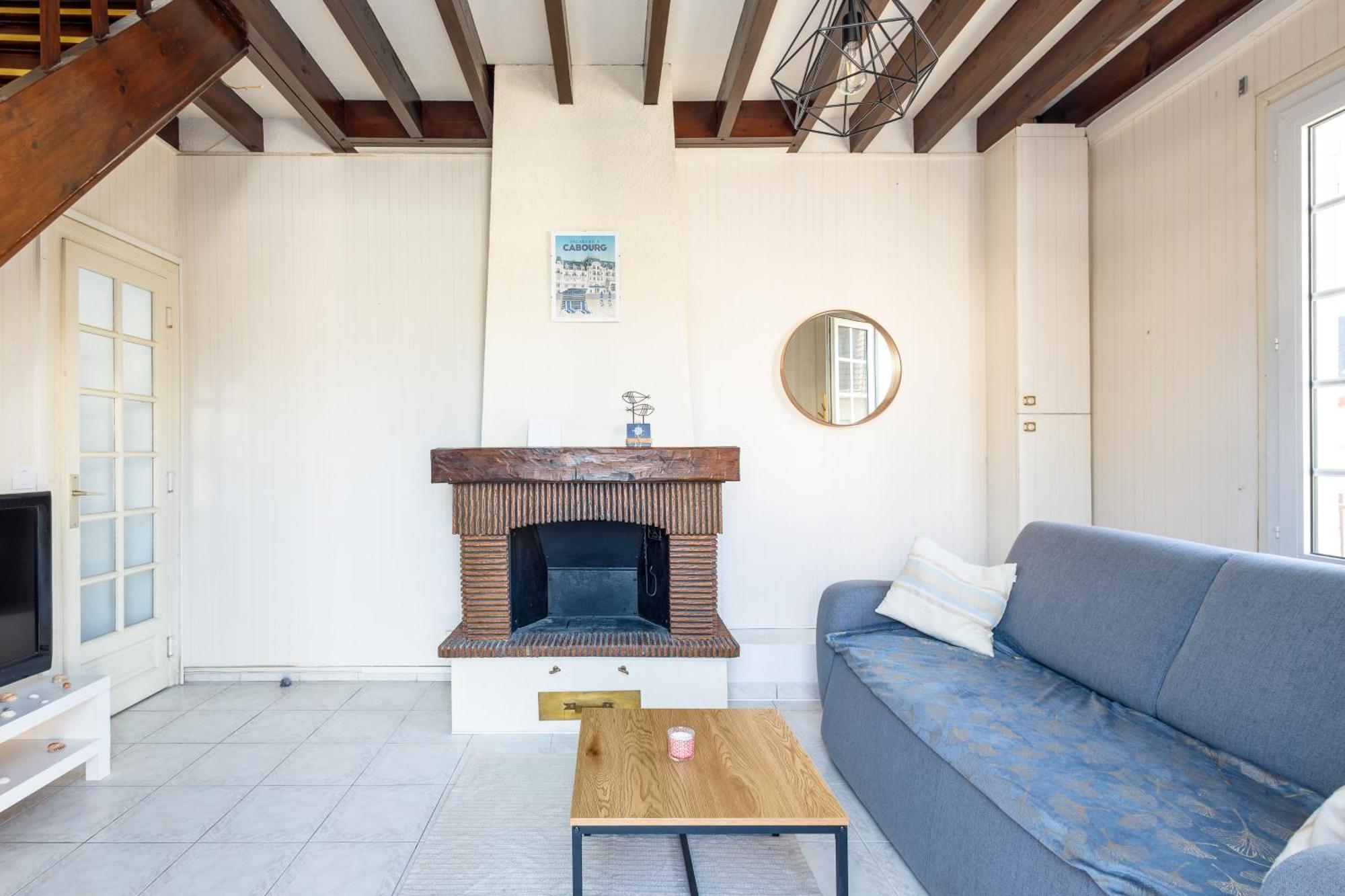 La Maison Cabourgeaise Proche Mer Exteriör bild